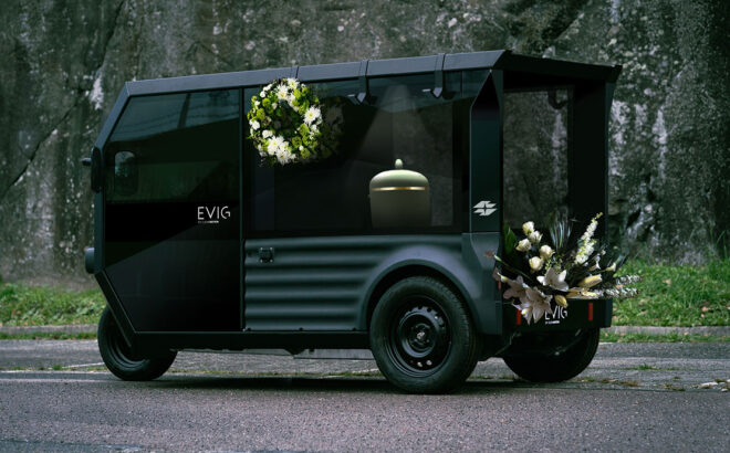 Electric hearse Funeral