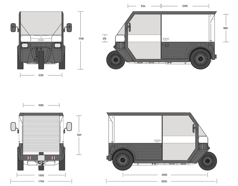 EVIG by Clean Motion Specifications & Measurements