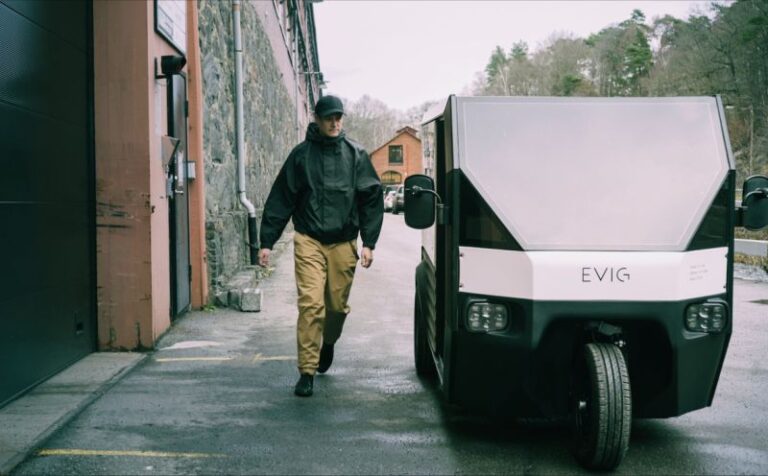 EVIG by Clean Motion Last Mile Delivery Van