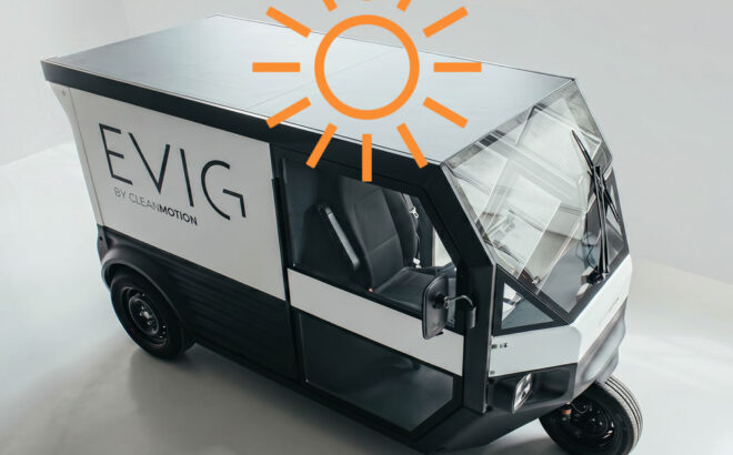 EVIG Clean Motion VIPV for energy resilience