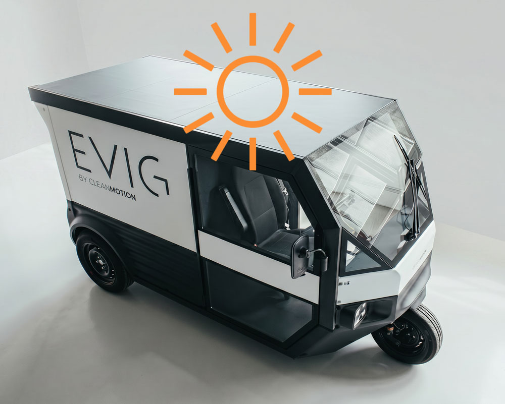 EVIG Clean Motion VIPV for energy resilience